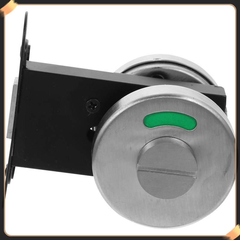 Red and Green Indicator Lock Turn Thumb Locking Occupied Deadbolt Door