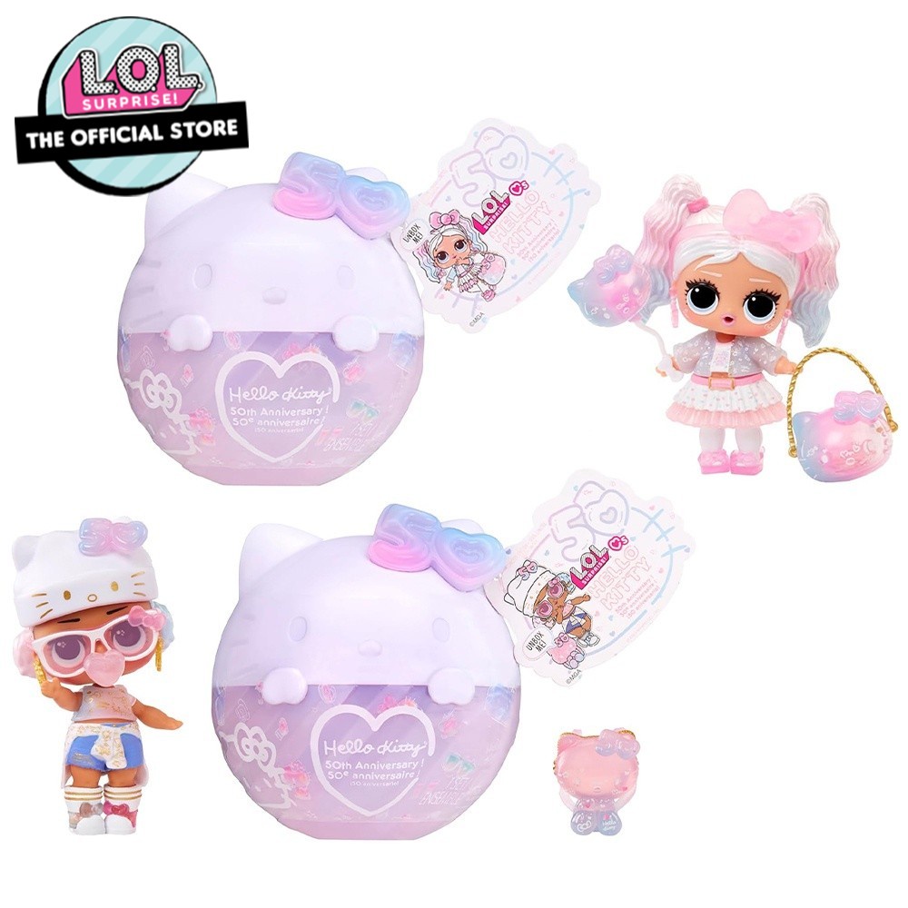  LOL Surprise Hello Kitty Crystal Cutie Doll with 7