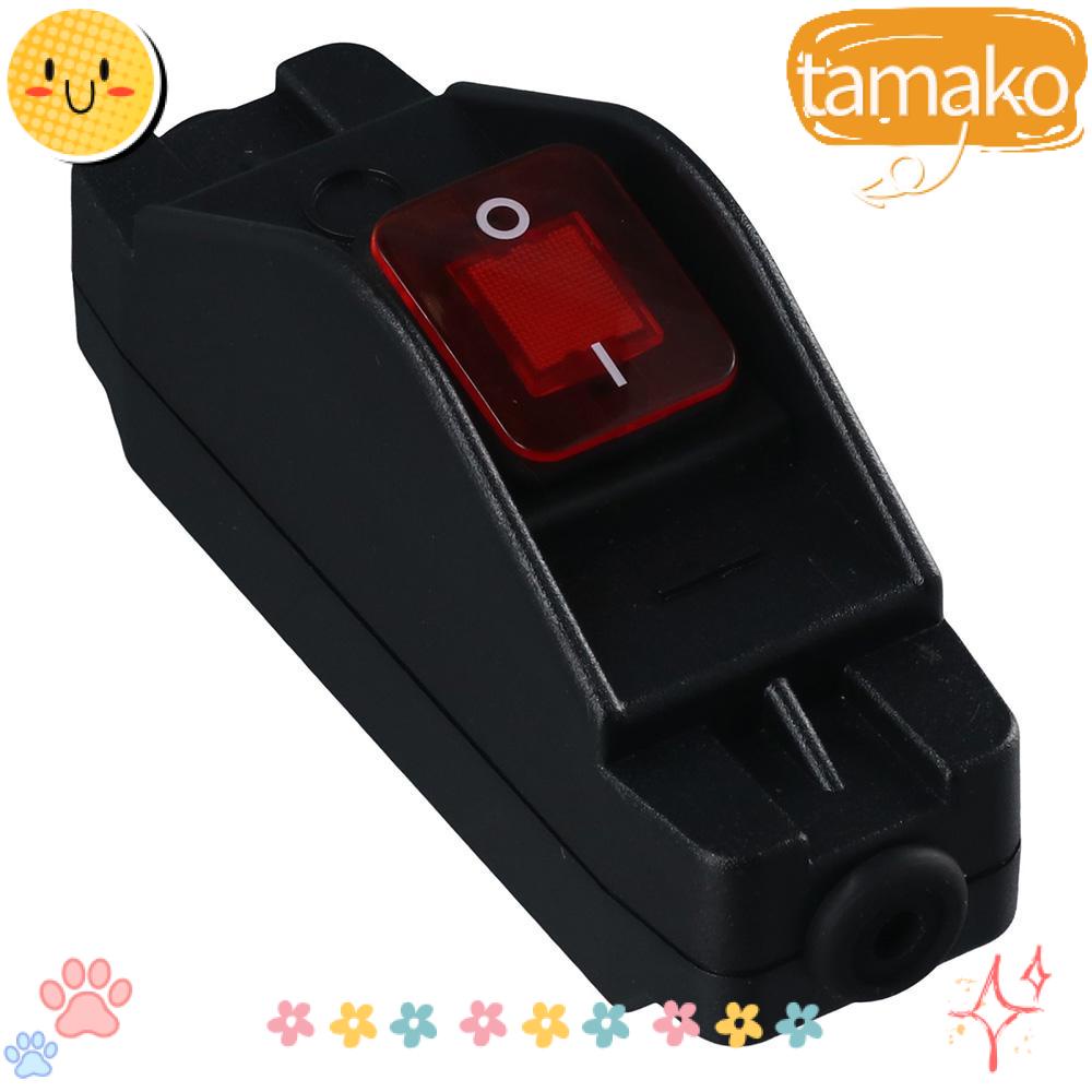 TAMAKO Inline Cord Switch, Waterproof 4 Pin ON Switch, Heavy Duty Red ...