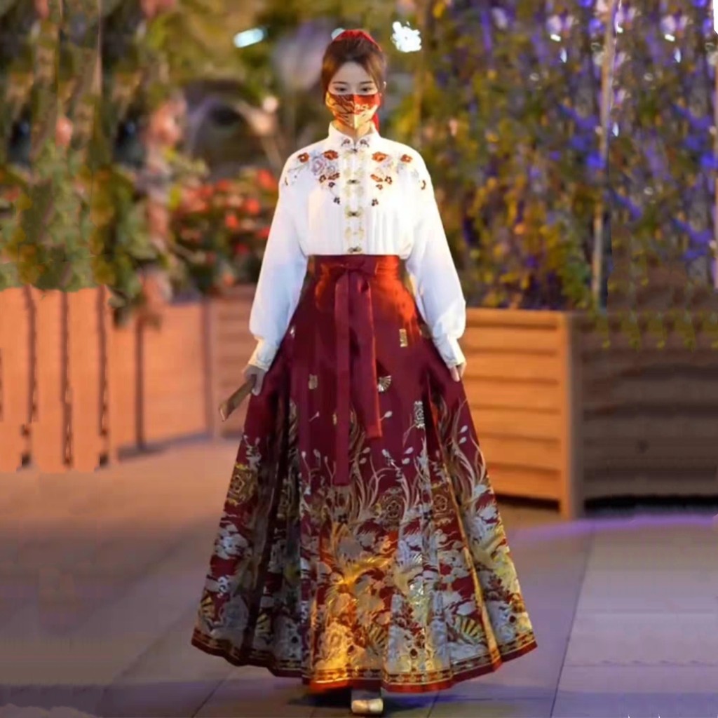 Shopee Official Large Size Fat mm Made in Tang Improved Hanfu New ...