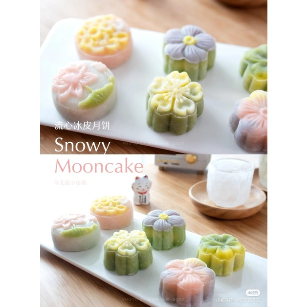 (WHOLESALE) Snow Skin Mooncake premix 冰皮月饼预拌粉 345gm (2351L) | Shopee ...