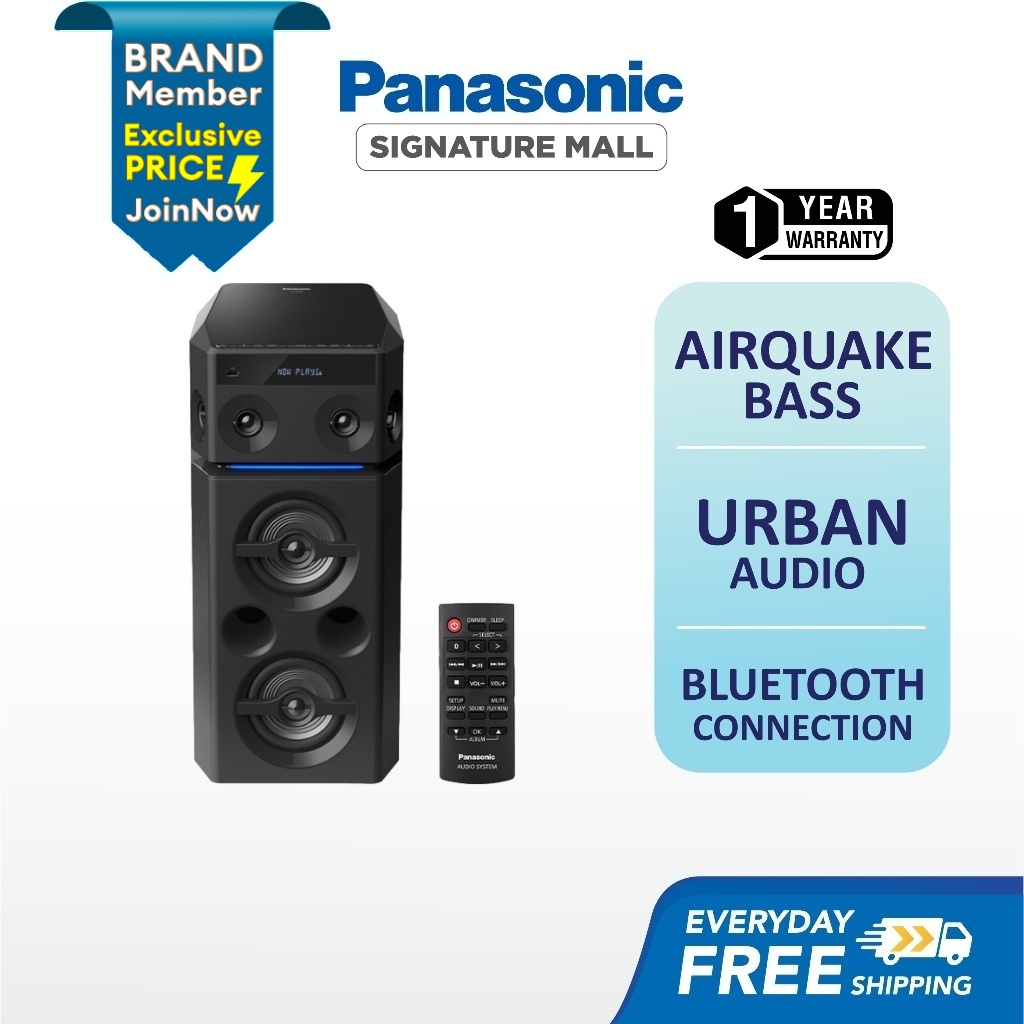 PANASONIC SCUA30 Sound System Urban Audio 3300W SCUA30GSXK Woofer