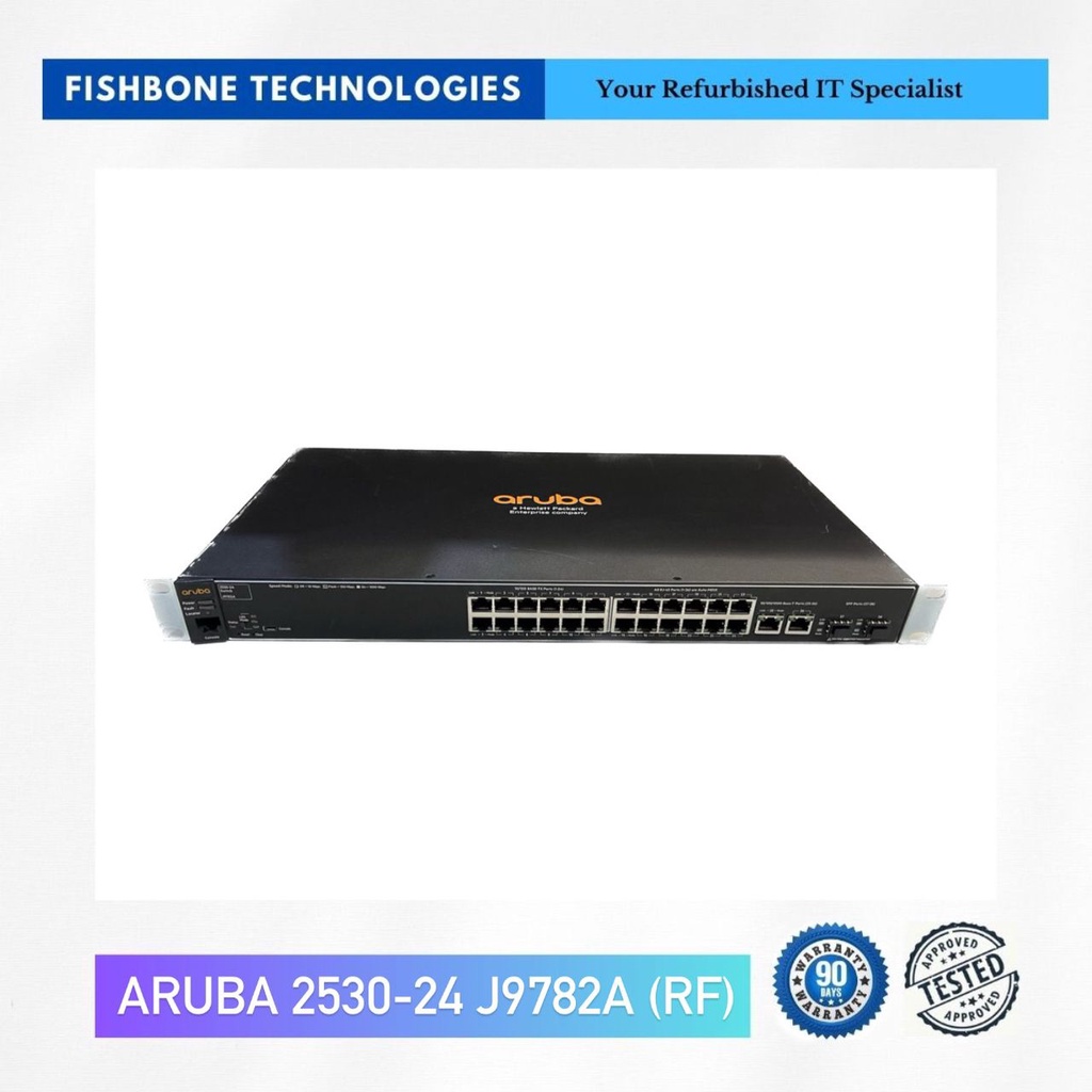 Refurbished ARUBA 2530-24 (J9782A) Switch | Shopee Malaysia