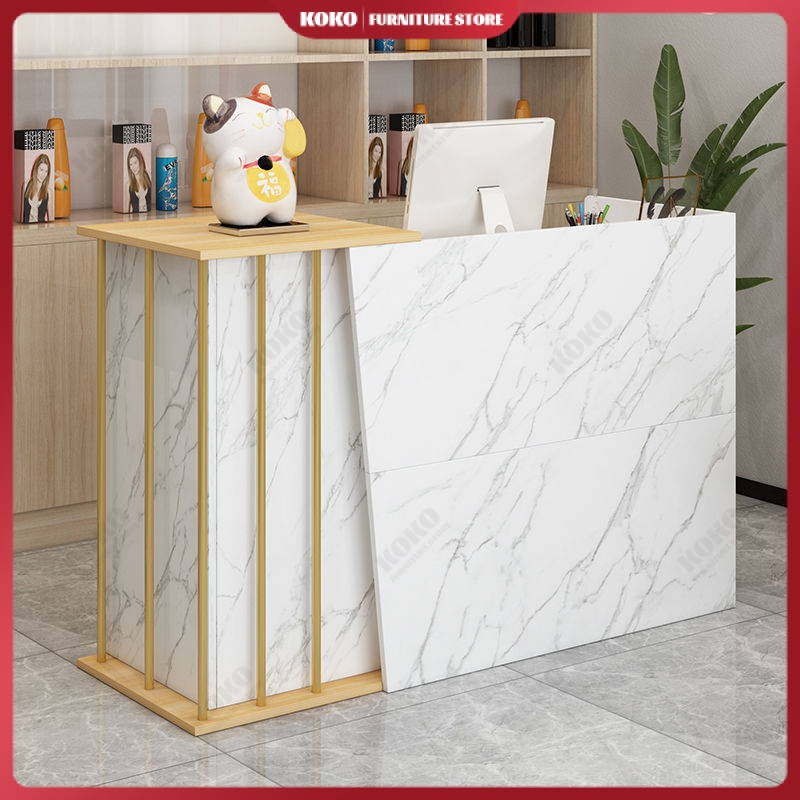 Cashier desk front desk table welcome desk service desk bar table ...