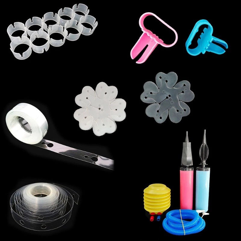 Balloon Chain Clips Dot Glue Knotter Balloon Pump Birthday Party ...