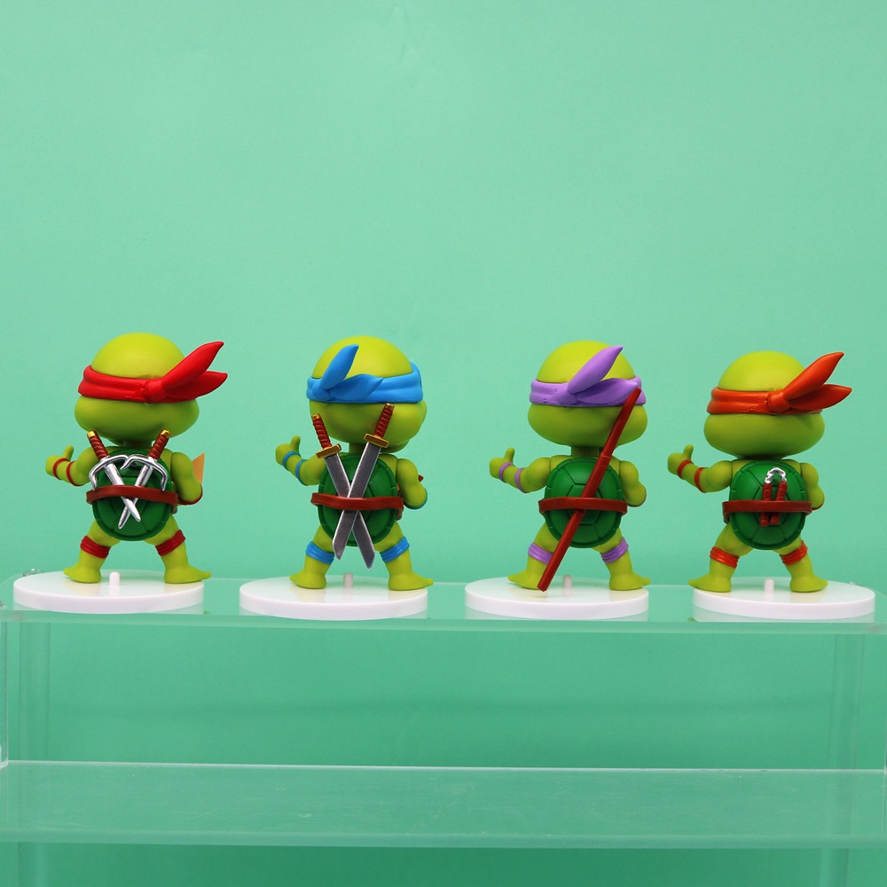 Local Seller Jom Party Ninja Turtle Cake Topper Anime Action Figure ...