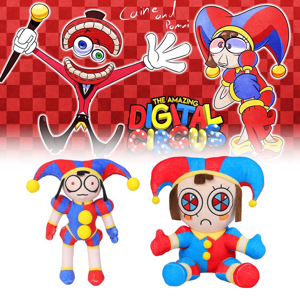 The Amazing Digital Circus Plush Toy Soft Stuffed Animation CIRCUS