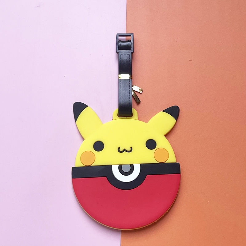 35zk Travel Essential Pokémon Pokémon Poké Ball Luggage Tag Boarding ...