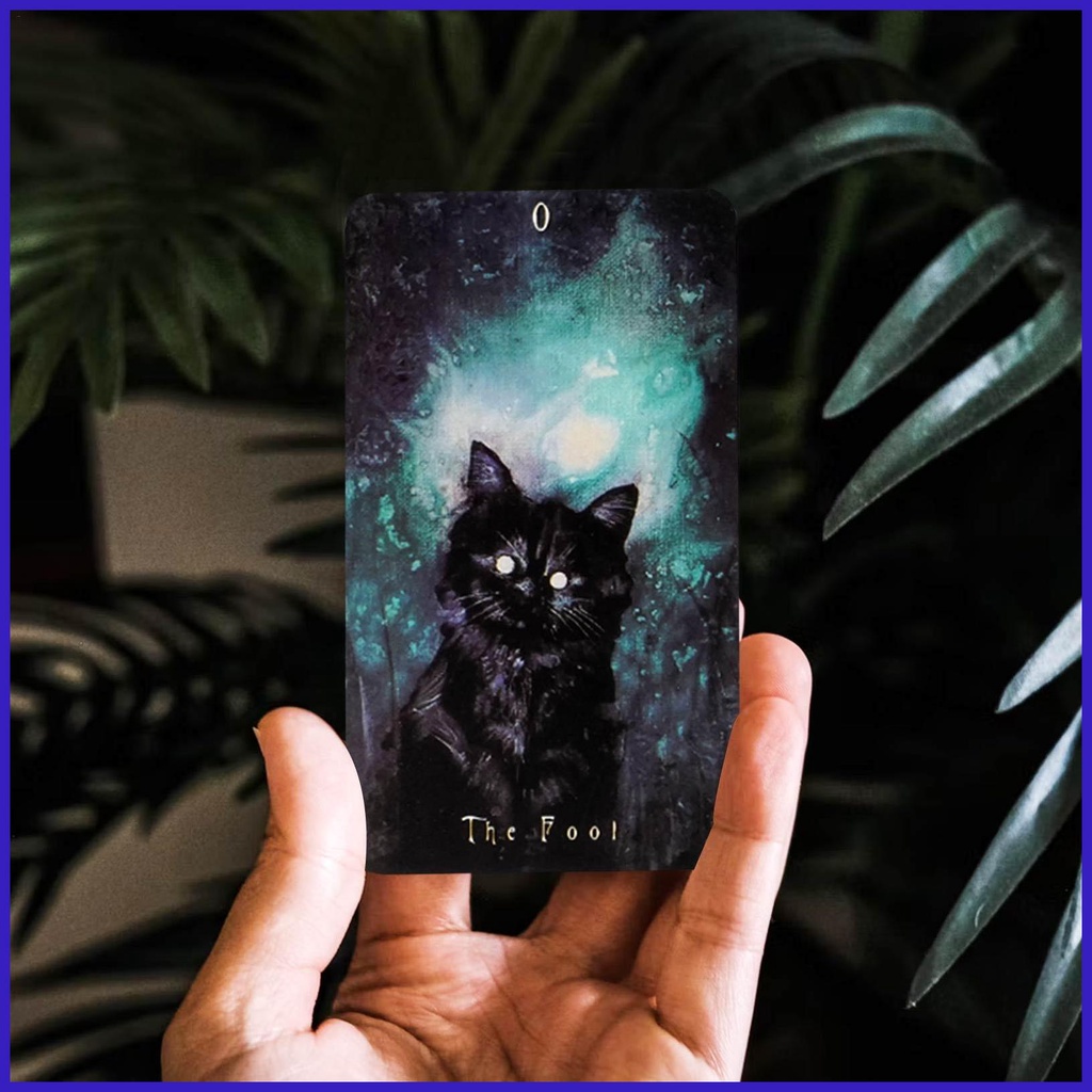 Oracle Cards Haudted Cat Tarot Fortune Telling Game Divination Tools ...