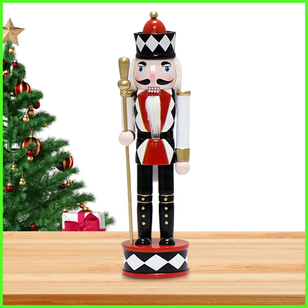 Nutcracker Christmas Ornaments King Nutcracker Figures 12 Inch Hand
