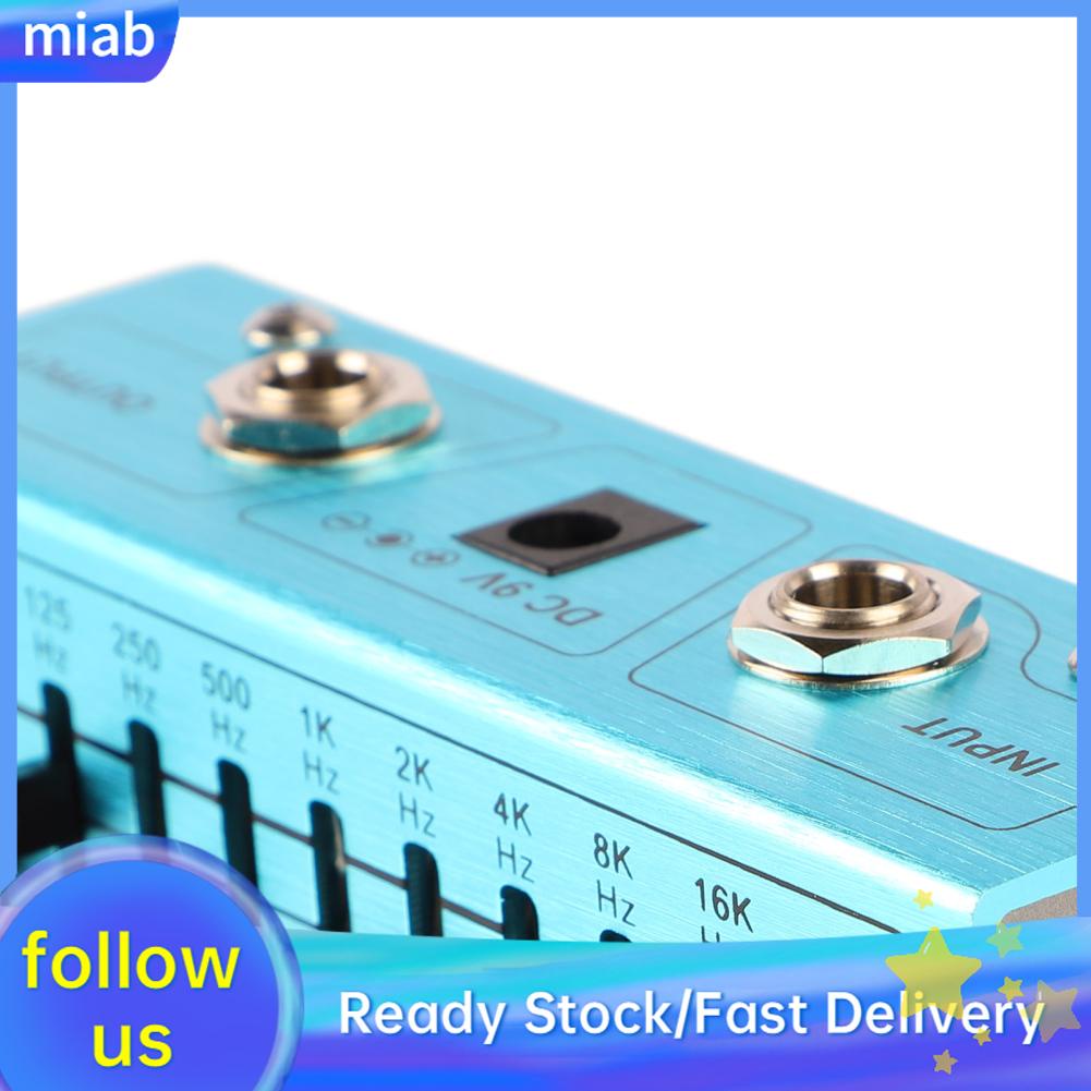 Maib Instrument Band Controller Equalizer Guitar Preamplifier 10 Bands