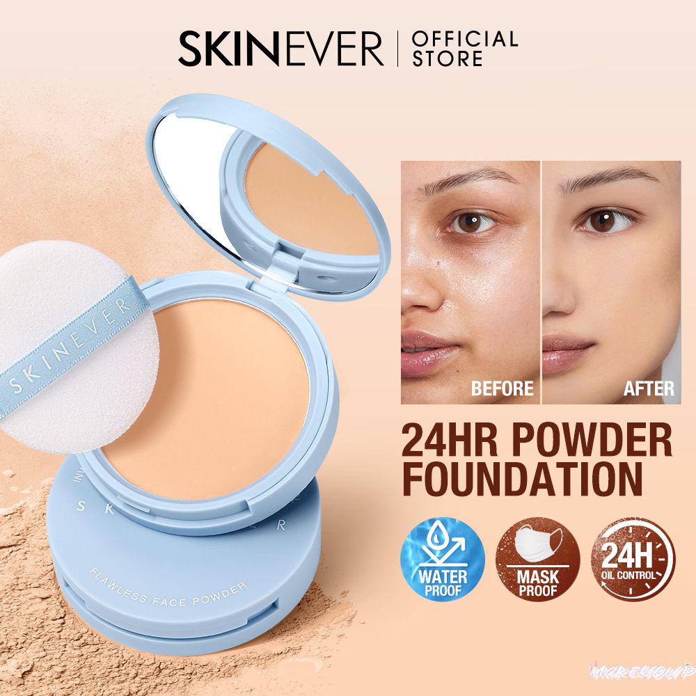 10g/Pcs SKINEVER Makeup Powder Oil Control Makeup Powder Waterproof ...