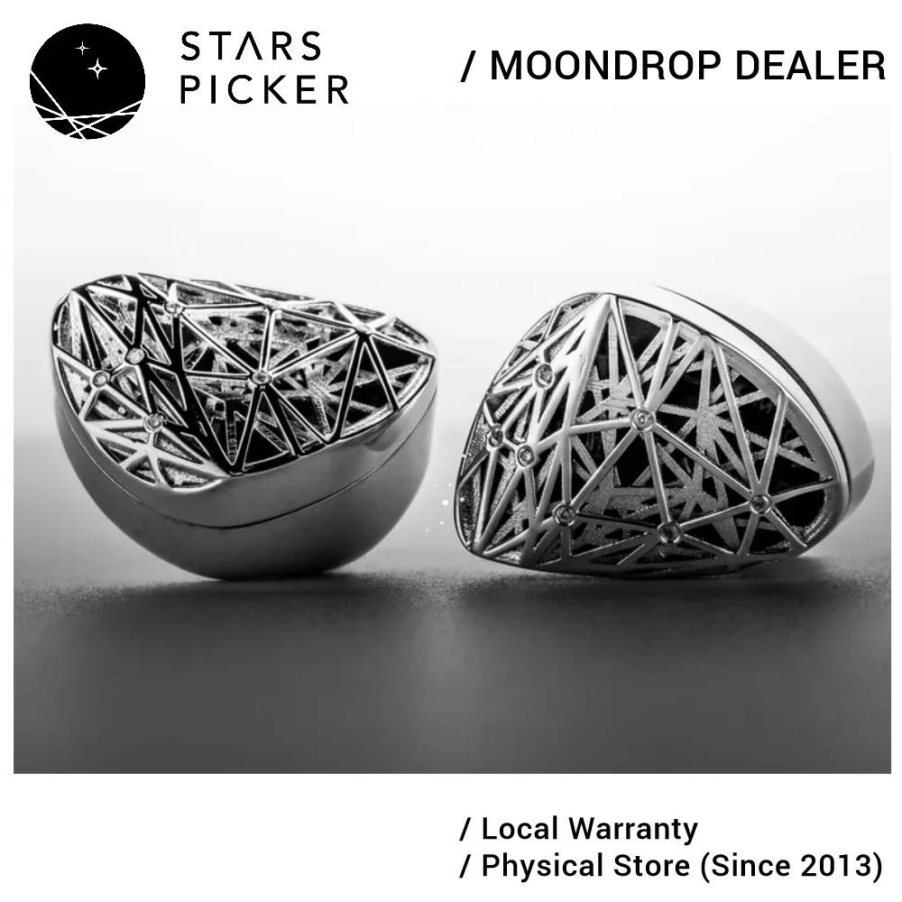 Moondrop BEAUTIFUL WORLD 雪月花 Limited Edition Super-Flagship Dynamic IEM  In-ear Monitor Earphone