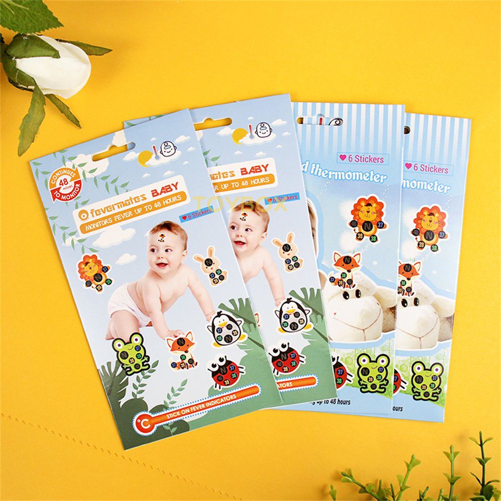 Infant Temperature Sticker Waterproof Temperature Sticker Childrens