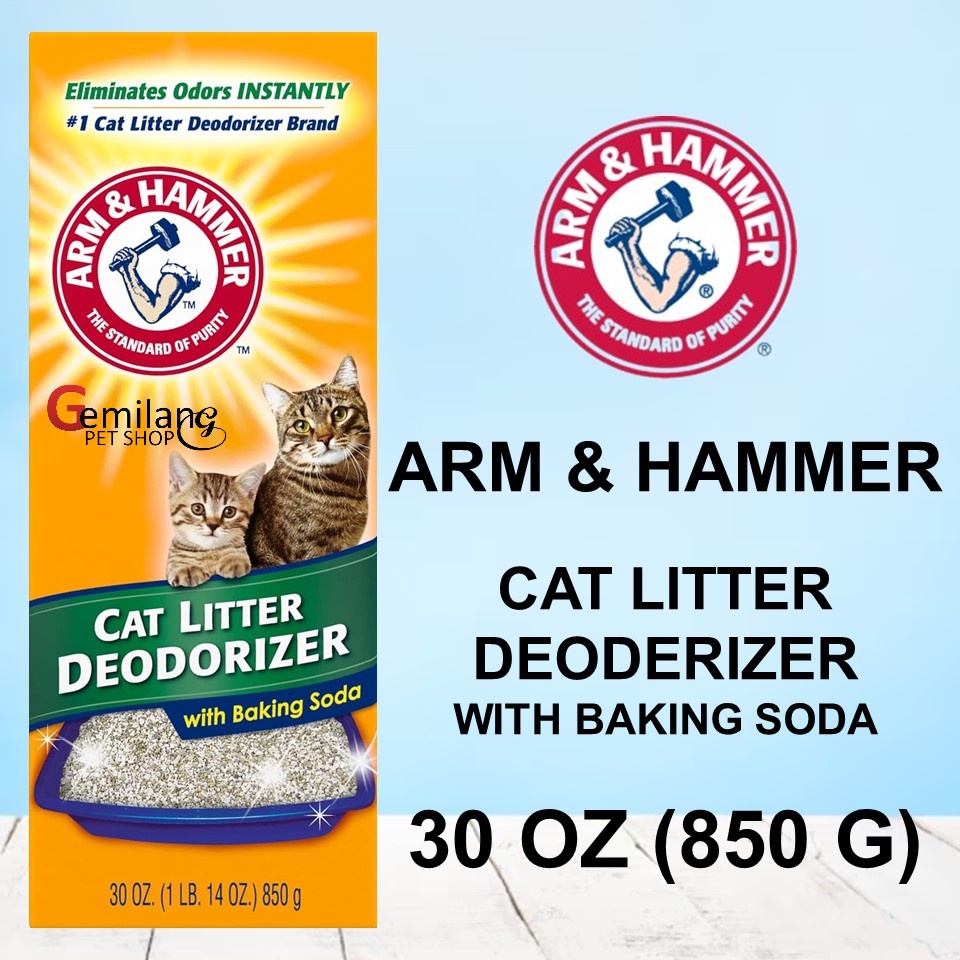 Arm & Hammer Cat Litter Deodorizer With Baking Soda 30 OZ (or 850 G