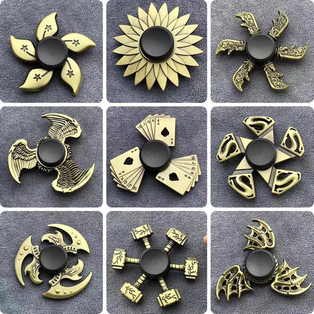 Creativity Hand Spinner Gun Zinc Alloy Metal Fidget King of Glory ...