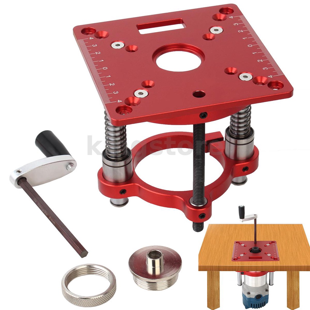 Universal Woodworking Workbench with 70mm Manual Lifting Adjustable ...
