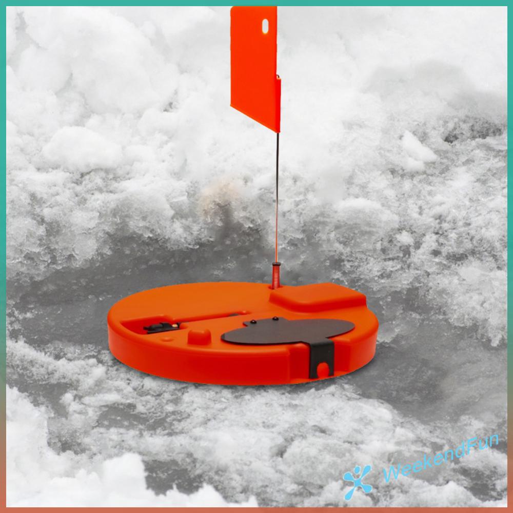 WE★ Ice Fishing Braking System with Flag Automatic Ice Fishing Tip Up