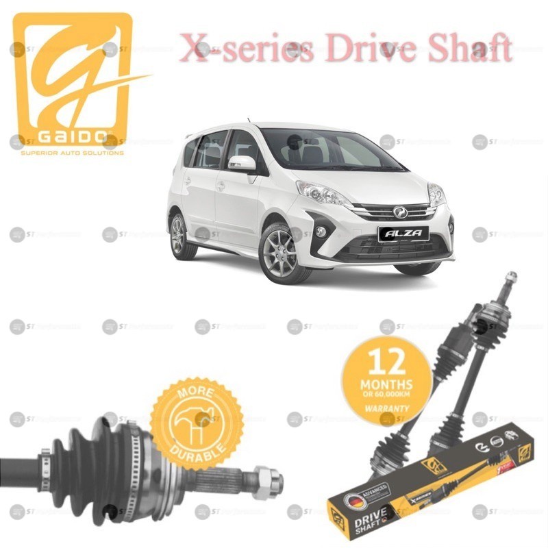 Gaido XSeries Drive Shaft Premium Perodua Alza DSA Shopee Malaysia