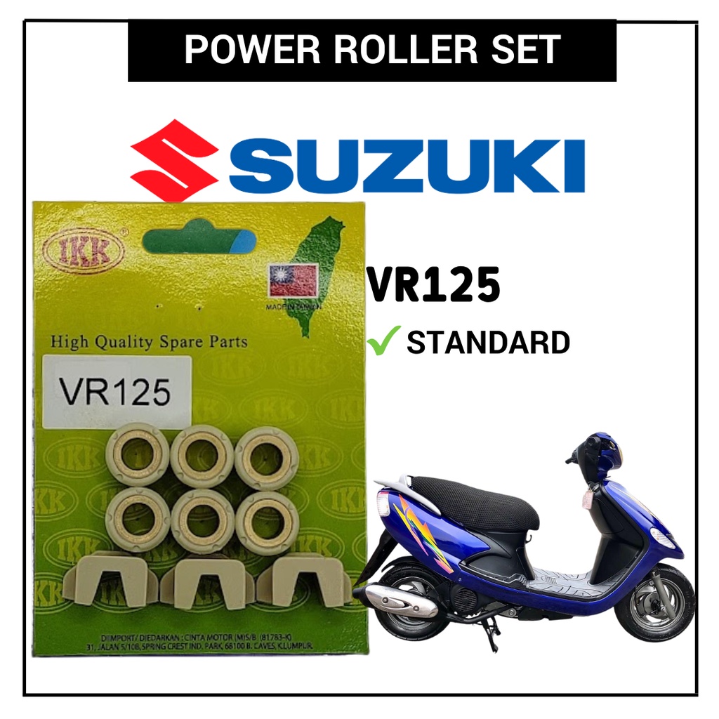 PULLEY ROLLER SUZUKI VR125 - VR 125 TIMING ROLLER CLUTCH ROLLER AUTO ...