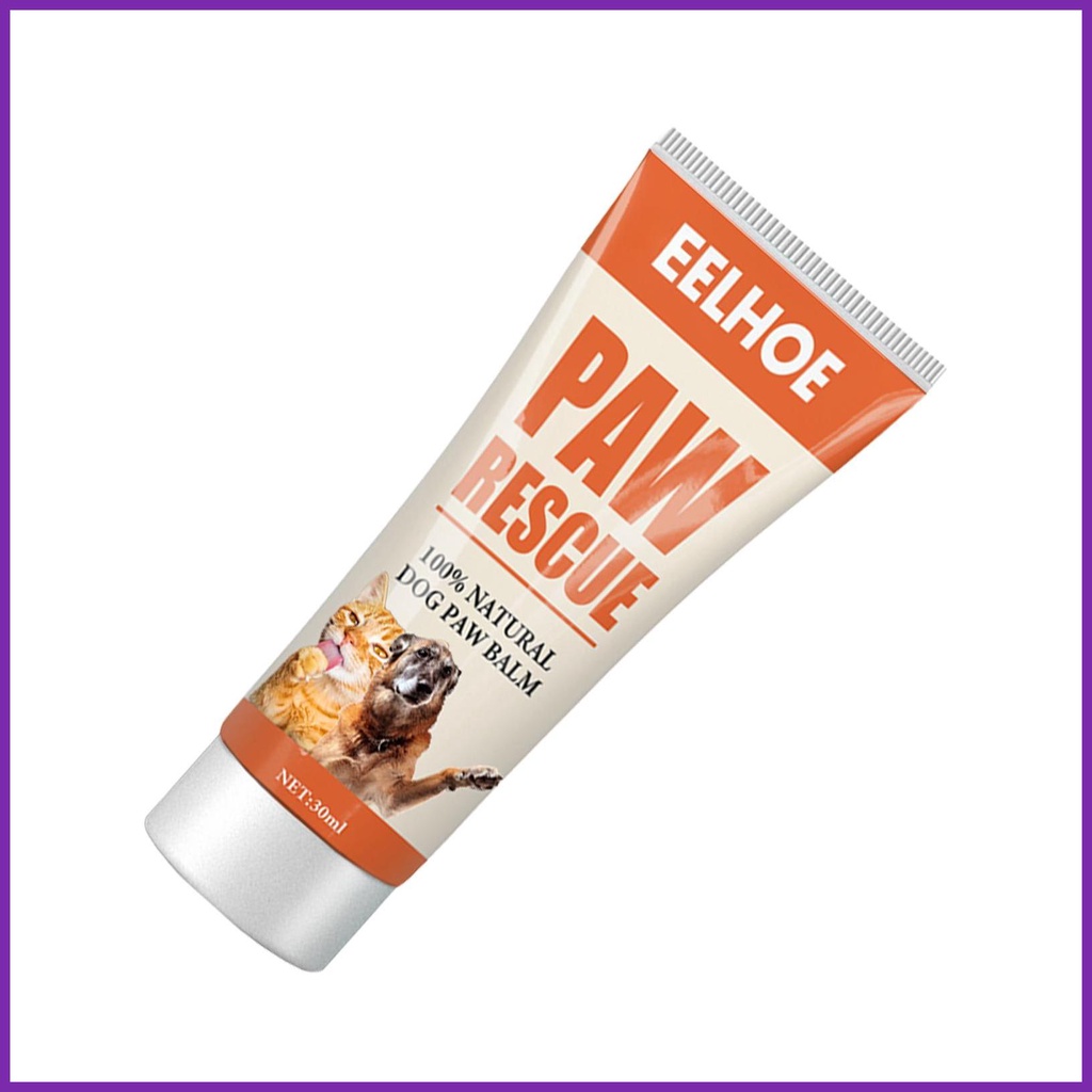 Paw Balm for Dogs 30ml Dog Paw Moisturizer Paw Soother Cream Natural Ointment Dog Paw Relief