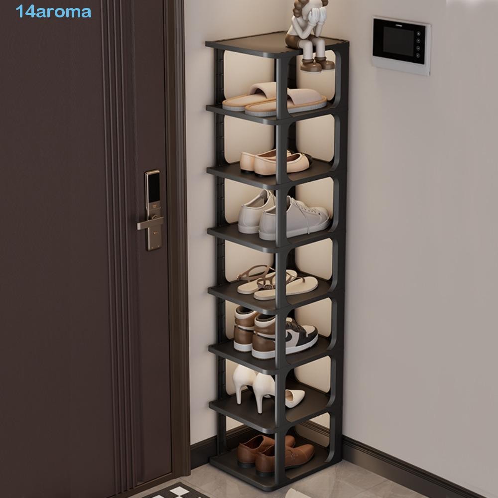 AROMA Removable Shoe Cabinet, Multi Layer Narrow Vertical Shoe Rack ...