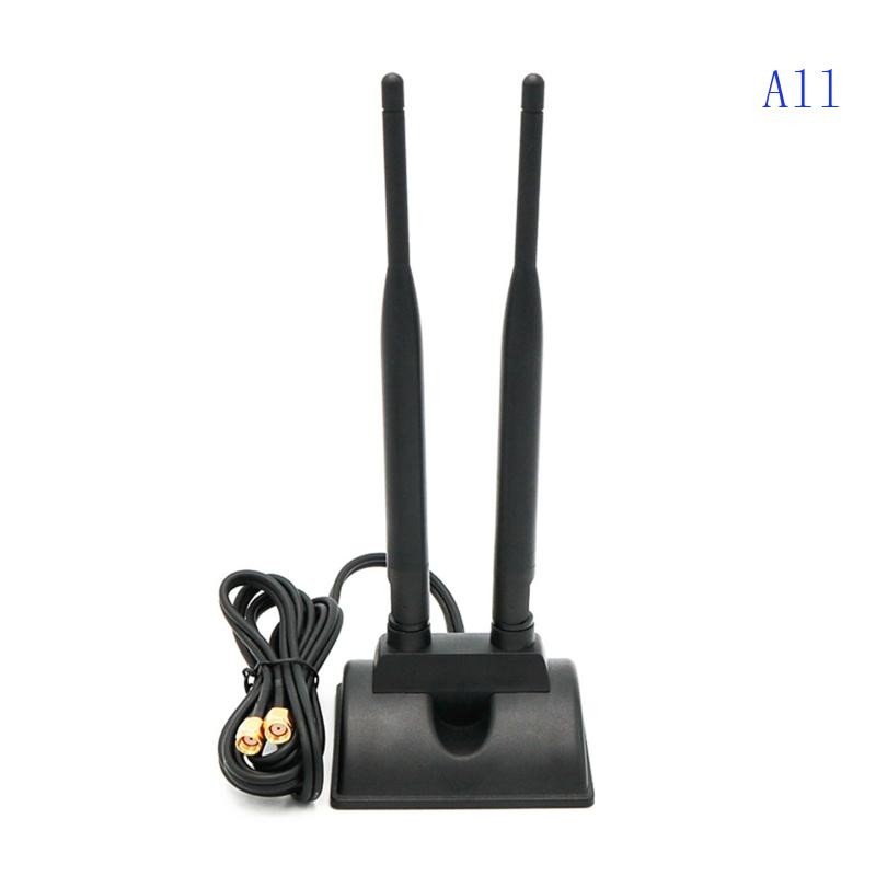 All Dual WiFi Antenna for w RP-SMA Male Connector 2 4GHz 5GHz Dual Band ...