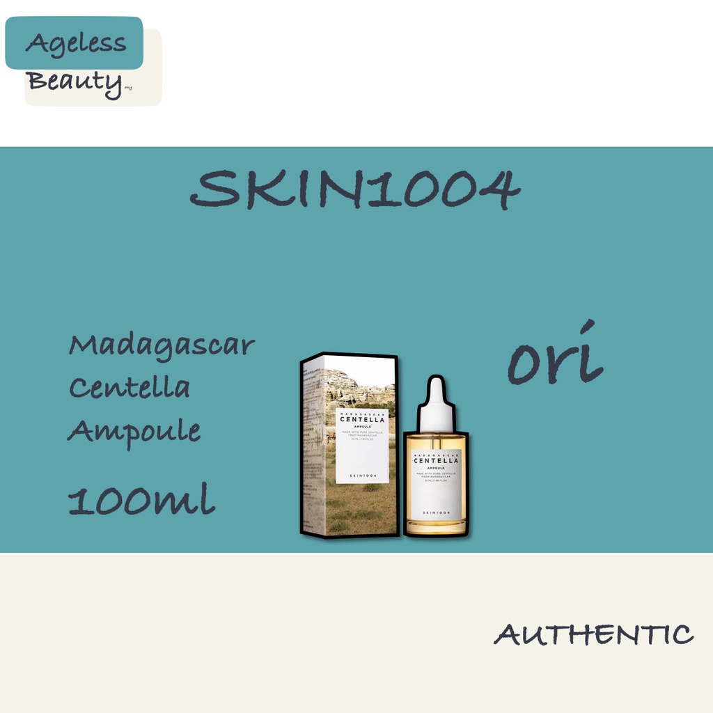 SKIN1004 Madagascar Centella Ampoule 100ml Dapatkan Kulit Indah