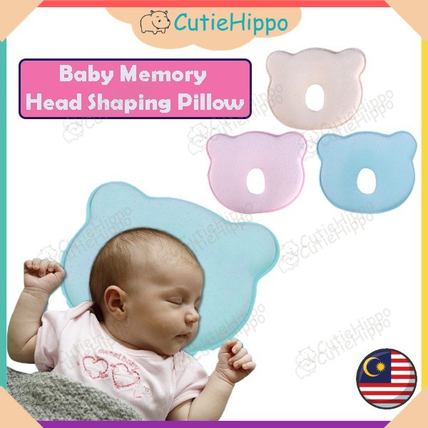 Infant Newborn Baby Pillow Memory Foam Prevent Flat Head Pillow