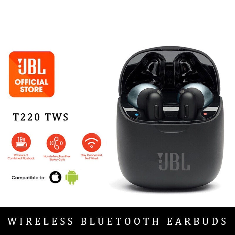 Jbl t220tws online blk