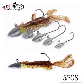 Fishing Hooks 5pcs/lot Jig Head Fishing Hooks Round Ball Jig Hook with  Blade Fishhook for Soft Fishing 3.5g 5g 7g 10g Fishing Accessories (Color :  7g) : : Sports & Outdoors