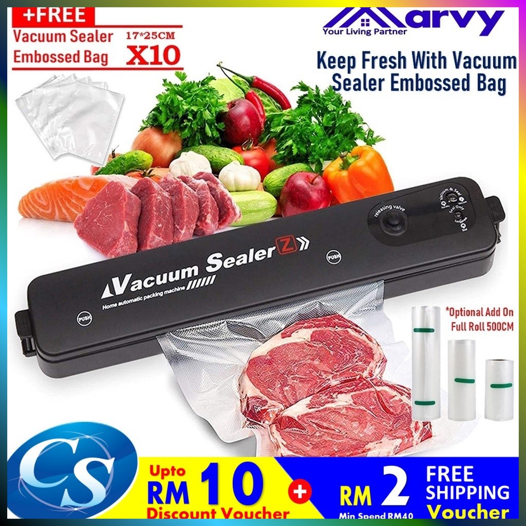 🍉 🍉 🍍 Pengedap Vakum 🍉 🍉 🍍 Fresh Pack Pro Home Electric Vacuum Sealer ...