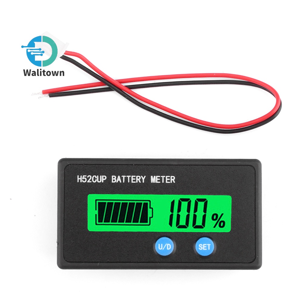 12v 24v 36v 48v 60v 72v Battery Indicator Led Battery Capacity Voltage Monitor Gauge Acid 