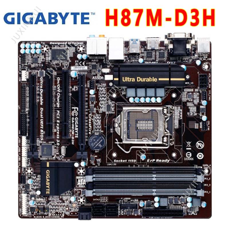Gigabyte Ga-h87m-d3h Original Used Desktop Motherboard H87m-d3h H87 Lga ...