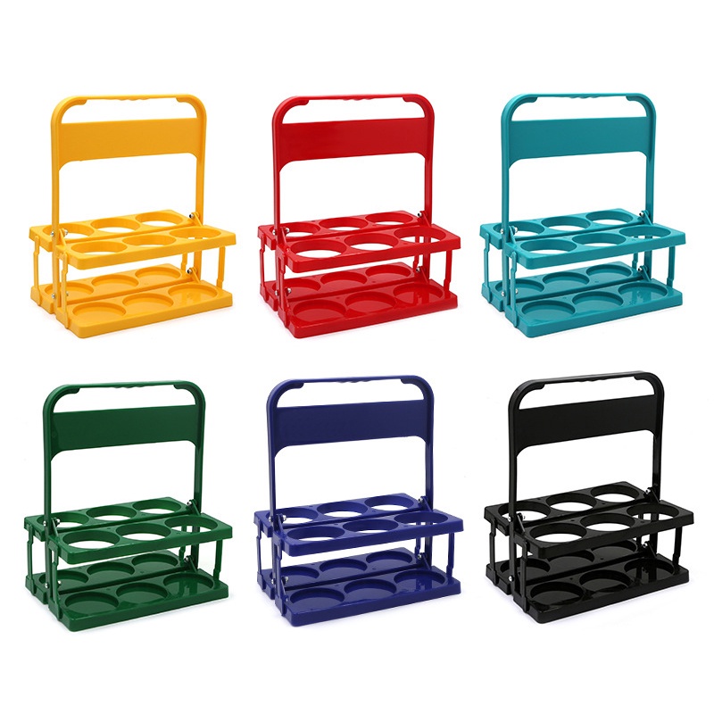 AN.MART Reusable 6 Pack Beer Bottle Carrier Drink Caddy Holder Beer ...