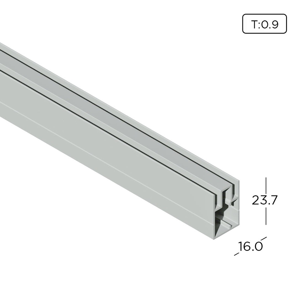 Aluminium Kitchen Cabinet & Wardrobe ACP Carcass Profile MY1424-A ...
