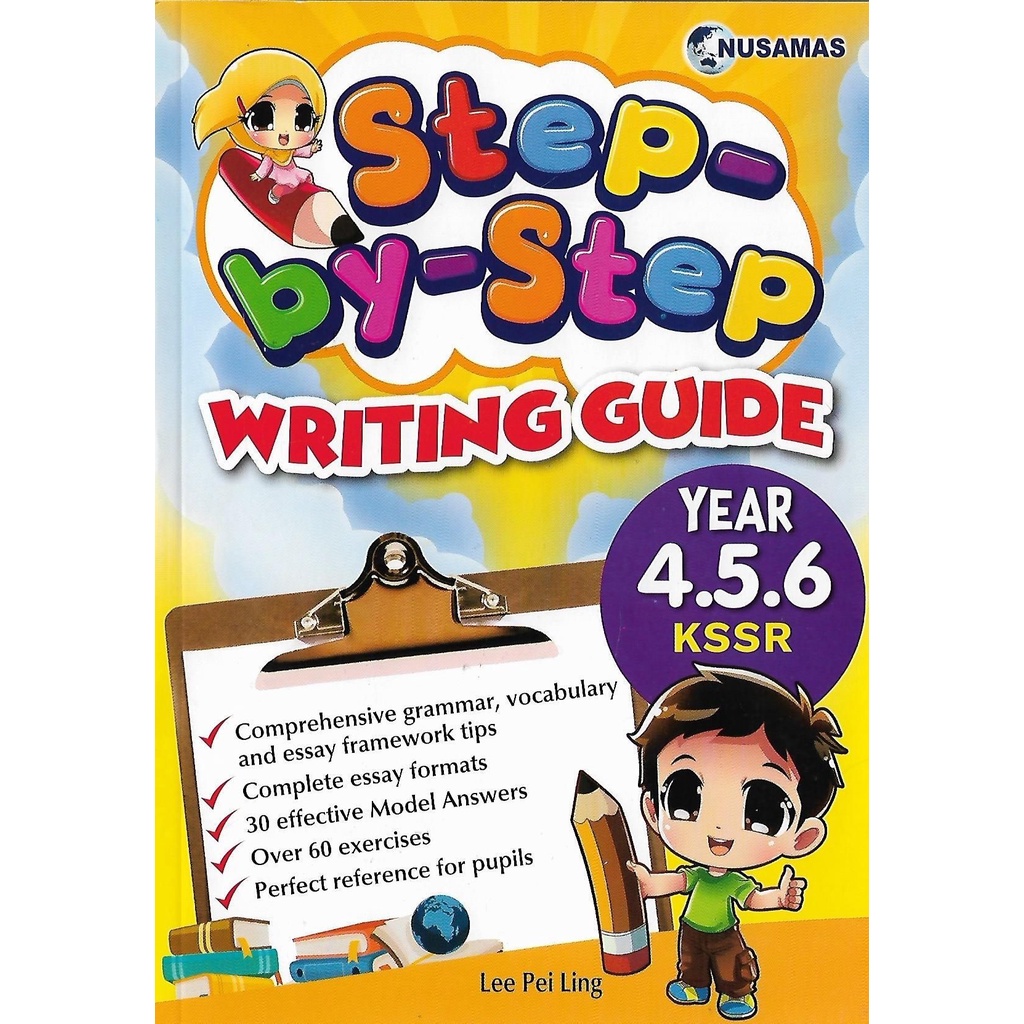 Step-by-step Writing Guide :Year 4,5,6 (KSSR) | Shopee Malaysia