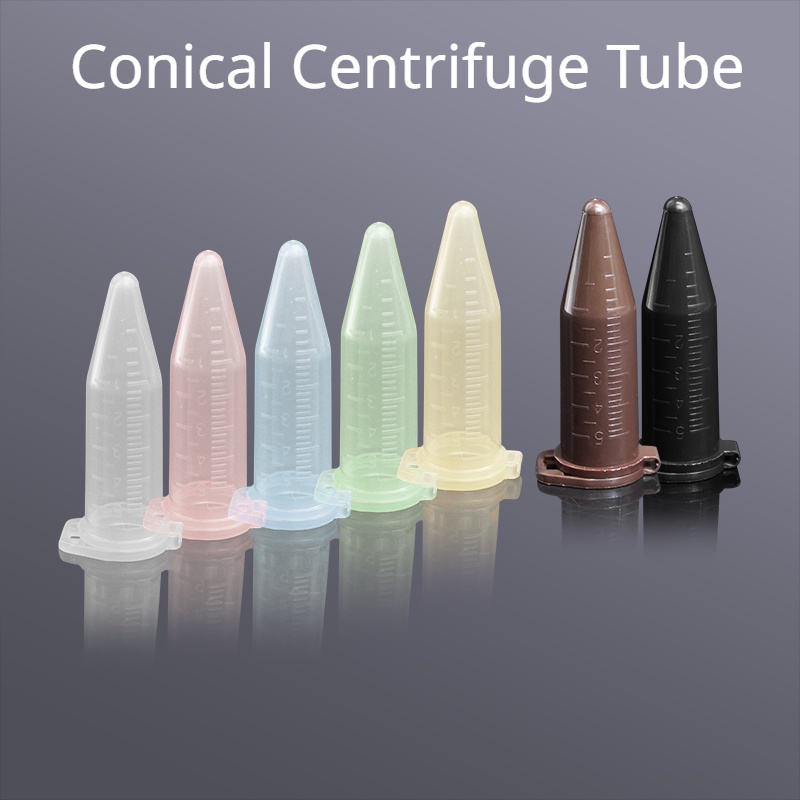 Biosharp 5ml Conical Centrifuge Tube Tip-bottom Tubes with Flip-top ...