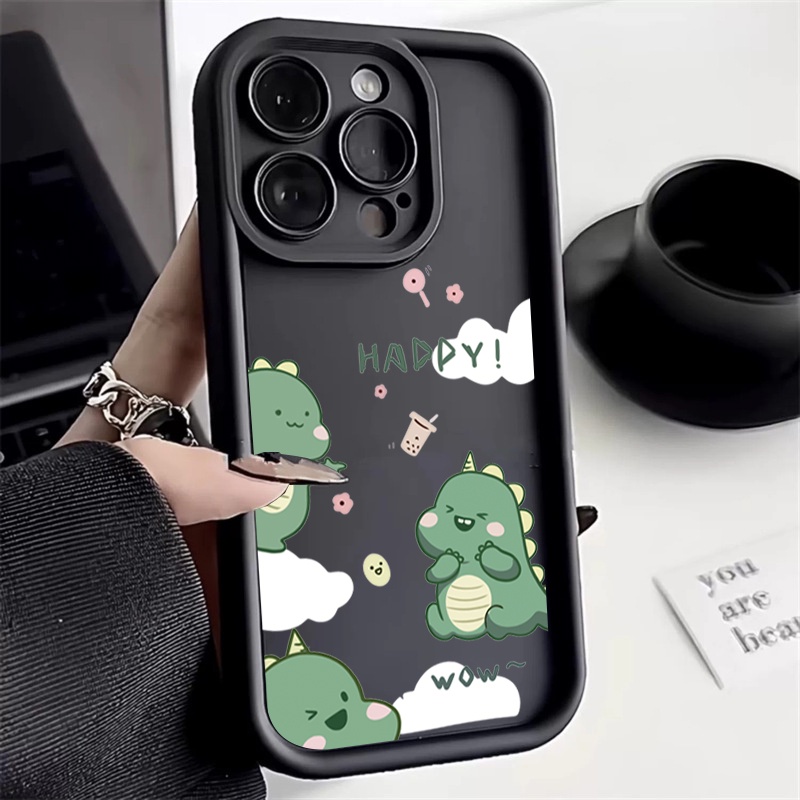 DESSEN Custodia In Silicone Antiurto Per Xiaomi Mi 13T Pro/13T: Cover Morbida Nera Con Texture - 3