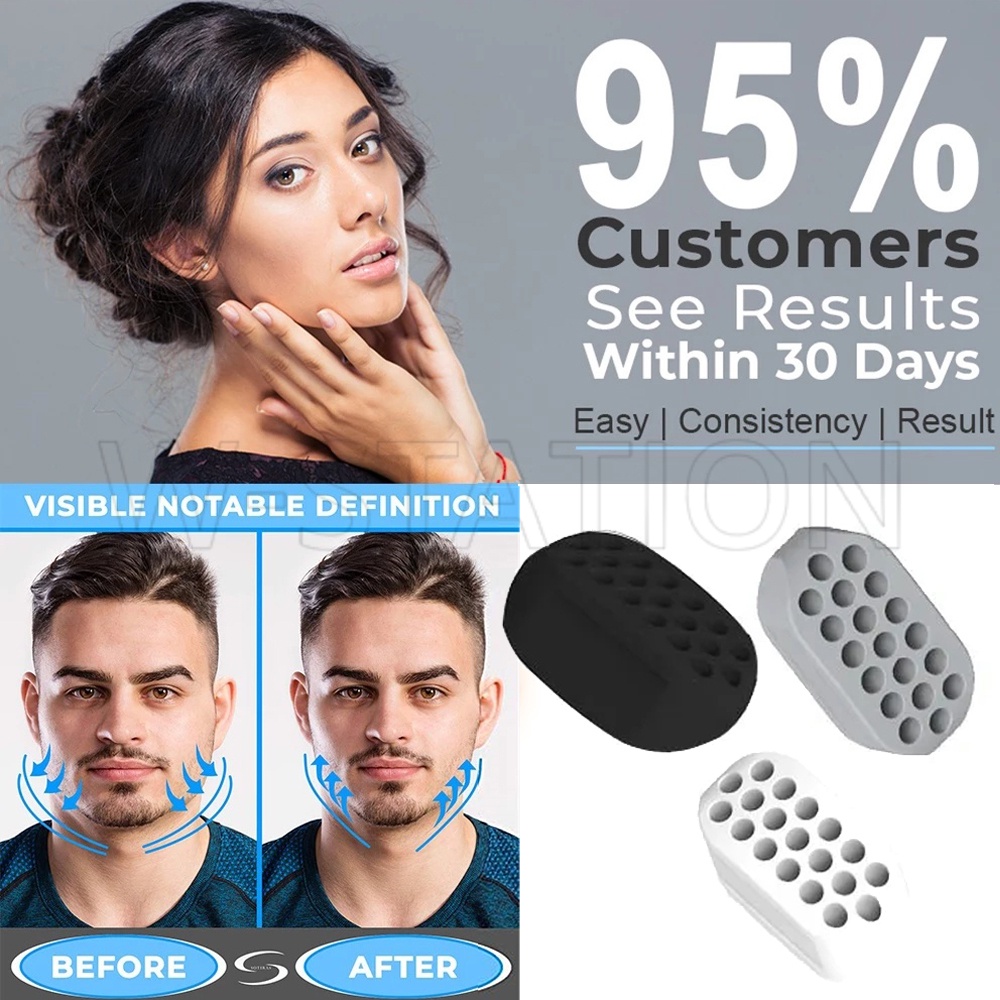 Jaw Line Exerciser Ball / Facial Neck Muscle Fitness Trainer Ball