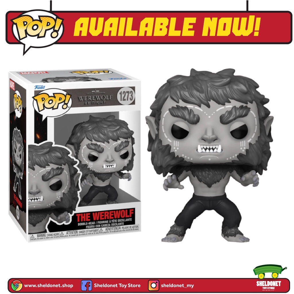Funko Pop! Marvel: Werewolf by Night - Werewolf | Shopee Malaysia