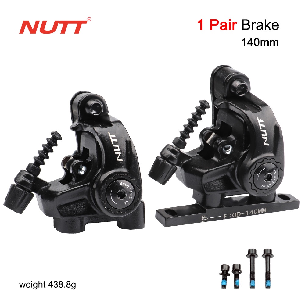 NUTT Road Bike Disc Brake Caliper 140 160 MM Bicycle Double Mechanical