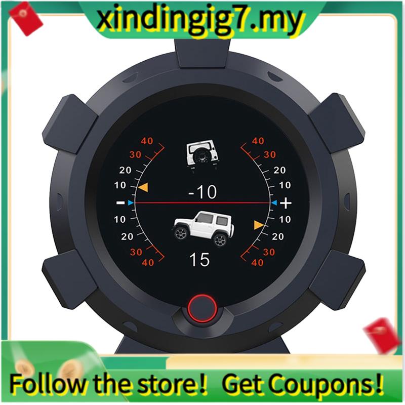 For Suzuki Jimny GPS Horizontal Slope Meter Speedometer Car Compass