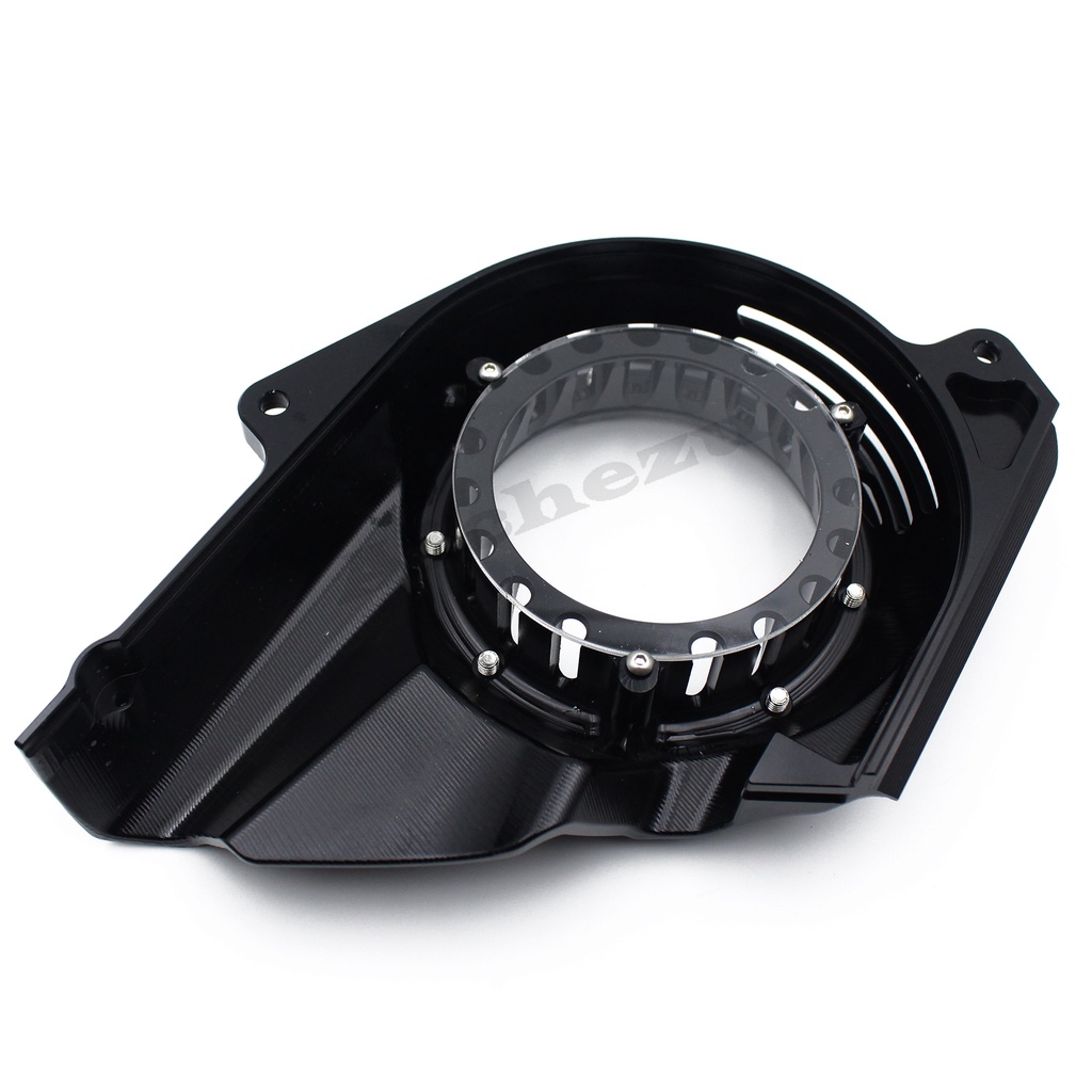 Motorcycle Air Intake Cover with Inspection Glass Transmission Box ...