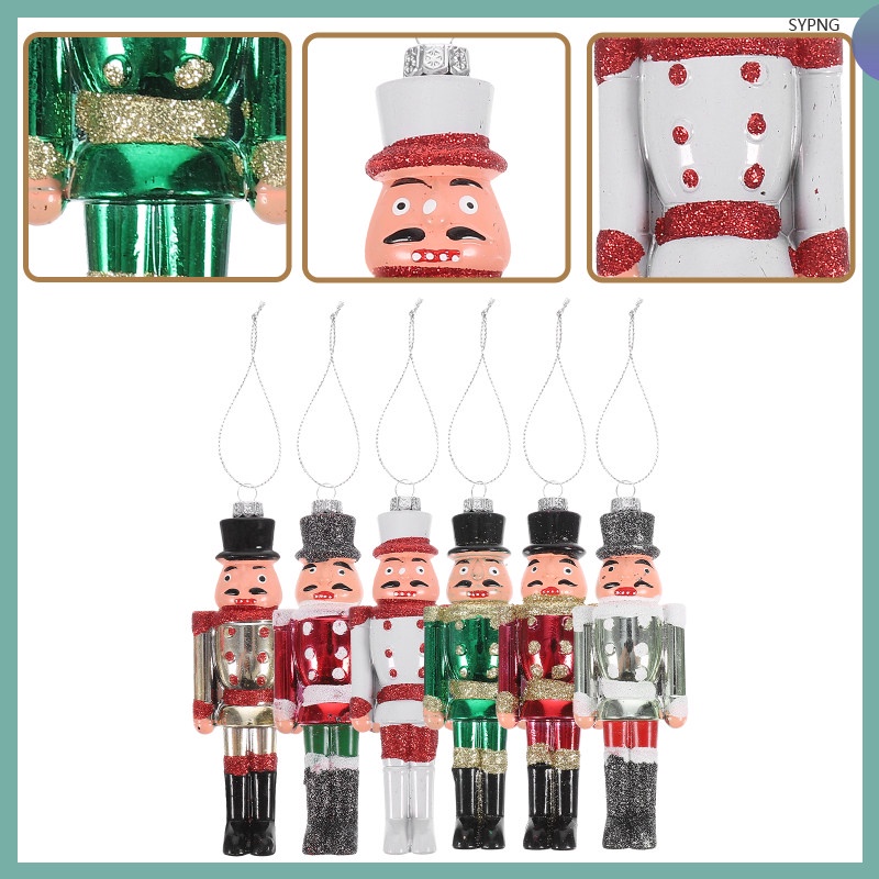 Nutcracker Christmas Tree Hanging Xmas Ornament Figures Nutcrackers
