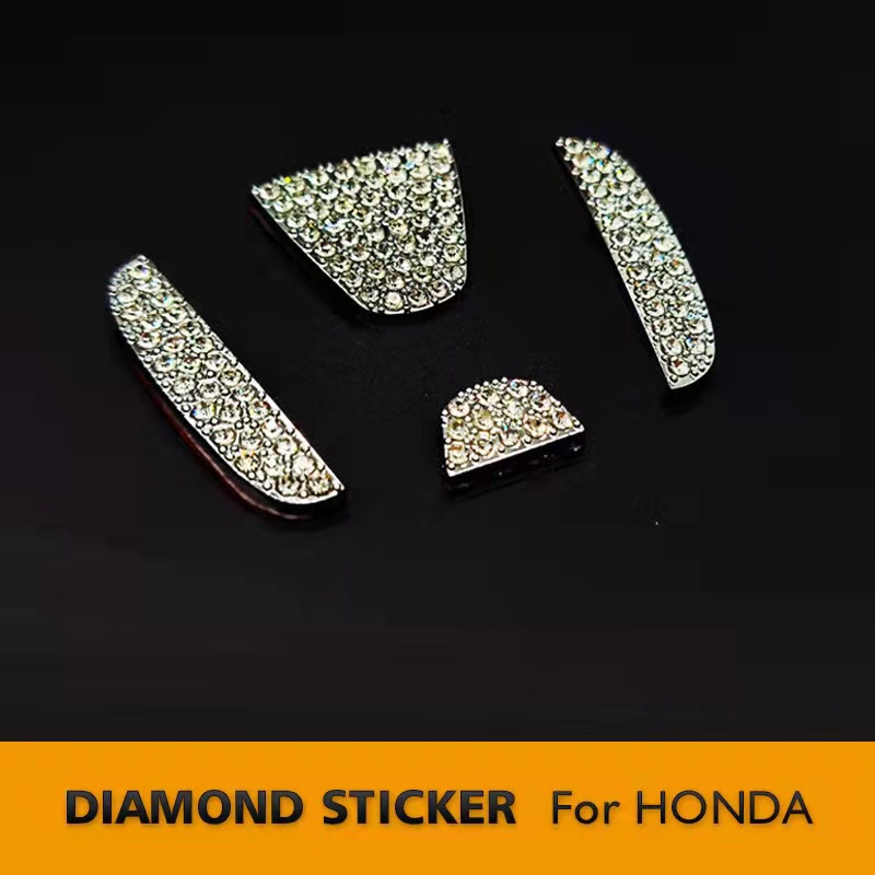 Car steering wheel decoration Honda logo sticker Honda steering wheel