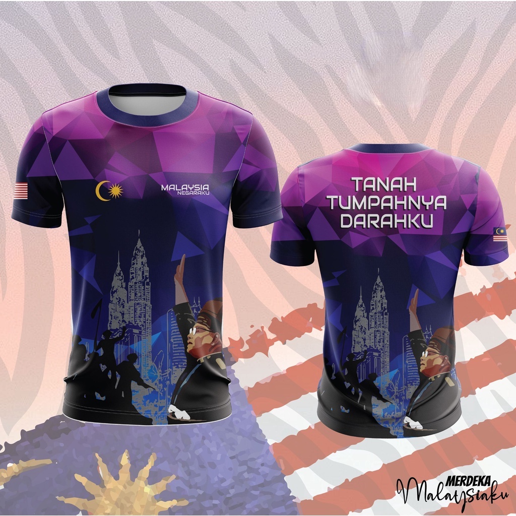 Jersey Malaysia T-Shirt / Jersey Sukan/ T-Shirt Merdeka | Shopee Malaysia