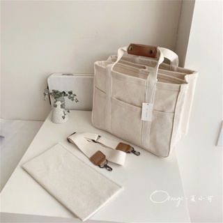 New Korean INS Mommy Bag Multifunctional Canvas Tote Portable