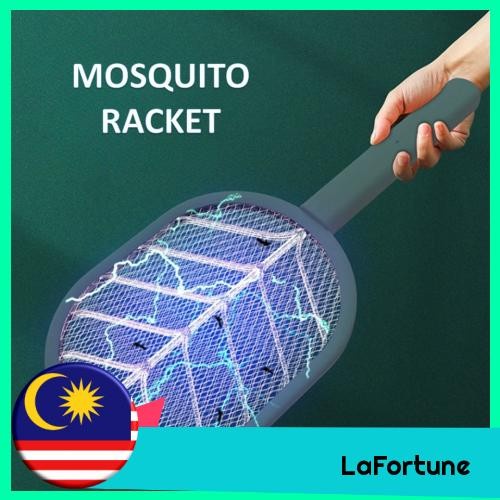 BEST BUY Mosquito Racket Electric Rechargeable USB Swatter Zapper Kill