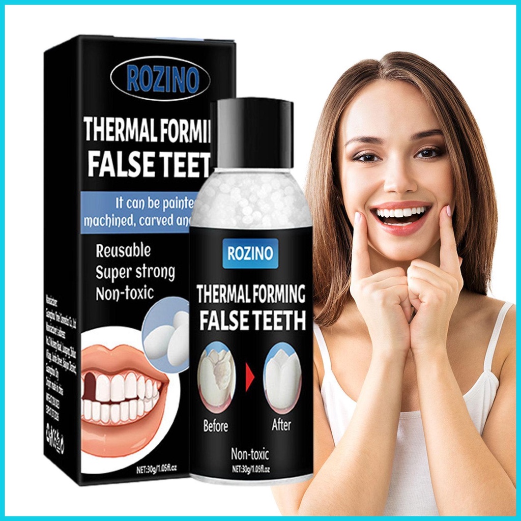 Tooth Gaps Filler Moldable False Teeth 30g Thermal Fitting Beads Tooth